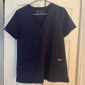 FIGS top - small, navy